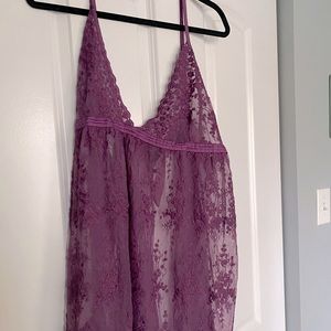 Purple fashion nova babydoll